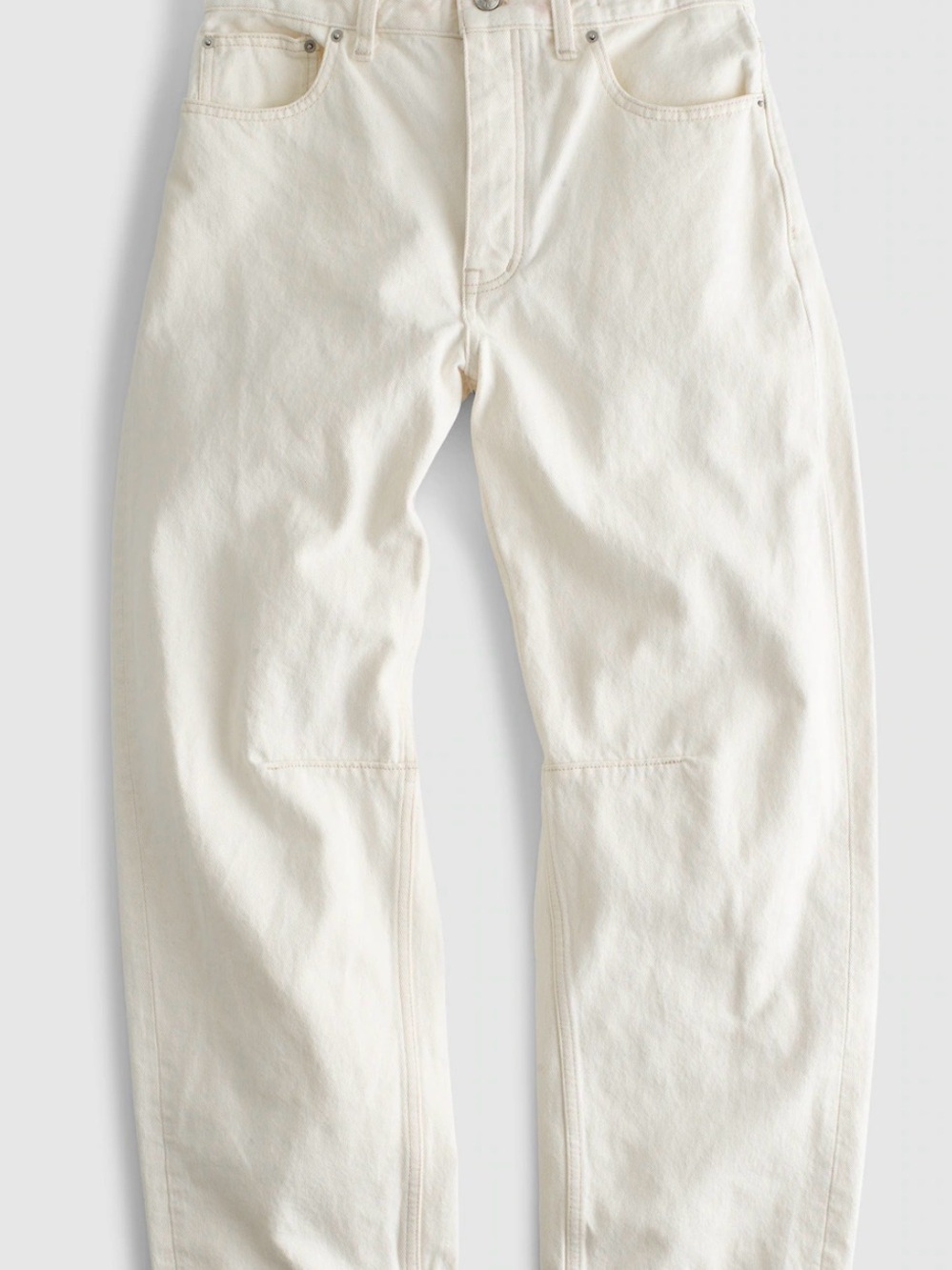 Madewell Darted Barrel Women Jeans in Vintage Canvas 26 - Picture 2 of 5
